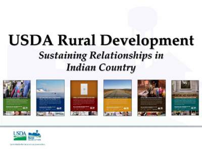 USDA Rural Development: Sustaining Relationships in Indian Country