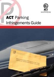 ACT Parking Infringements Guide