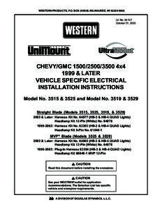 II Harness Kit Relay Light System HB-3/HB-4 #[removed]3529 (Harness Kit #[removed]/63394; Light Kit #[removed][removed])