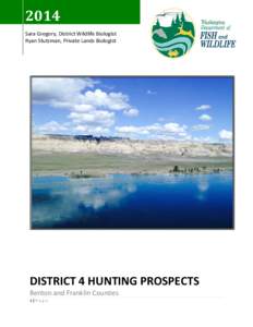 Biology / Washington / Hanford Reach National Monument / Game / Deer / Waterfowl hunting / Benton County /  Washington / Juniper Dunes Wilderness / Hunting / Zoology / Tri-Cities /  Washington