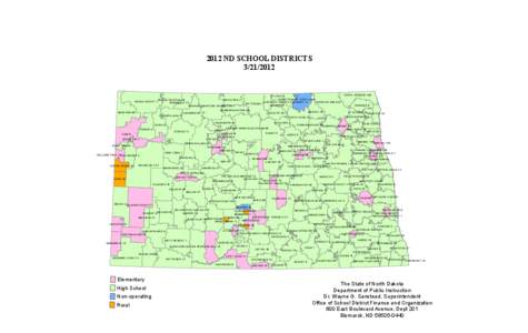 2012 ND SCHOOL DISTRICTS[removed]DIVIDE COUNTY 1  BURKE CENTRAL 36