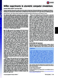 Formates / Amides / Formamide / Metabolism / Miller–Urey experiment / Abiogenesis / Hydrogen cyanide / Amino acid / Biochemistry / Chemistry / Functional groups / Origin of life