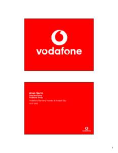 Economy of the United Kingdom / United Kingdom / Vodafone / Hutchison 3G / Business