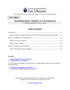 Grandparents’ Rights in Connecticut