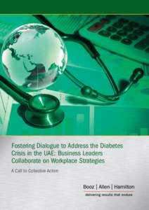 Fostering Dialogue to Address the DiabetesCrisis in the United Arab Emirates