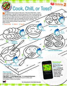 Cook, Chill, or Toss?  Activity Reproducible  Master