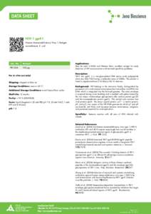 HIV-1 gp41 Human Immunodeficiency Virus 1 Antigen recombinant, E. coli Cat. No.