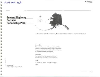 Interstate Highways in Alaska / All-American Roads / Seward Highway / National Scenic Byway / Seward /  Alaska / Anchorage /  Alaska / Cook Inlet / Intermodal Surface Transportation Efficiency Act / Geography of Alaska / Geography of the United States / Alaska