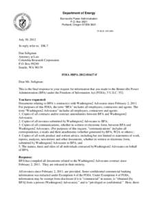 BPA[removed]FOIA Response