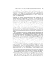 Plekos 12,2010,101–105 – http://www.plekos.uni-muenchen.de/2010/r-anders.pdf  101 Friedrich Anders: Flavius Ricimer. Macht und Ohnmacht des westr¨omischen Heermeisters in der zweiten H¨alfte des 5. Jahrhunderts. Fr