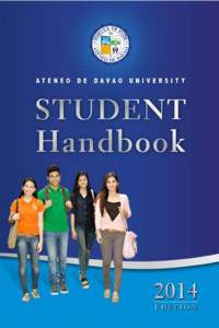 FRONT COVER PAGE the file for cover is sent separately. STUDENT HANDBOOK[removed]iii