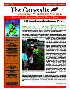 The Chrysalis  Spring 2013 www.eealliance.org/mag