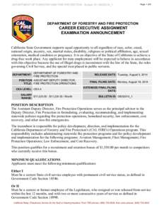 Crime / Fire marshal / California Department of Forestry and Fire Protection / Fire / Knowledge /  Skills /  and Abilities / Patent Cooperation Treaty / Firefighting / Public safety / Wildland fire suppression