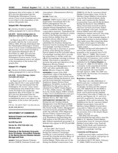 [removed]Federal Register / Vol. 73, No[removed]Friday, July 25, [removed]Rules and Regulations attainment date of November 15, 2005. EPA also has determined that the