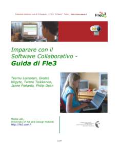 Traduzione italiana a cura di S.Danesino - I.T.I.S. “G.Peano” Torino - http://corsi.peano.it  Imparare con il Software Collaborativo -  Guida di Fle3