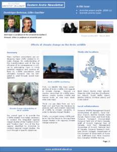 Baffin Island / Arctic Ocean / Arctic / Poles / Igloolik / Sirmilik National Park / Pond Inlet / Baffinland Iron Mine / Adaptation to global warming / Physical geography / Extreme points of Earth / Nunavut