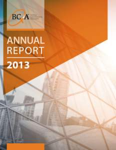 ANNUAL REPORT 2013 Building Commissioning Association Annual Report 2013