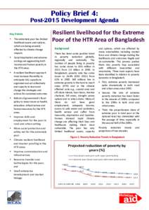 Policy Brief 4:  Post-2015 Development Agenda Key Points 