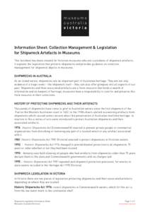 Microsoft Word - Shipwreck Legislation Factsheet MMAPSS.doc
