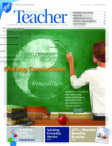 VOL. 95, NO. 1 | SEPTEMBER[removed]Teacher american  The national publication of the american federation of teachers
