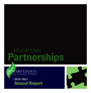 Educational Partnerships 2010 –2011