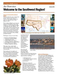 U.S. Fish & Wildlife Service  An Overview Welcome to the Southwest Region!