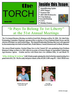 the  TORCH Summer[removed]Quarterly