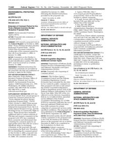 [removed]Federal Register / Vol. 70, No[removed]Tuesday, November 29, [removed]Proposed Rules submitted by January 13, 2006, following the detailed instructions provided in the proposed rule.