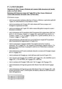 P7_TA-PROV[removed]Situazione in Siria, Yemen e Bahrein nel contesto della situazione nel mondo arabo e in Nord Africa Risoluzione del Parlamento europeo del 7 luglio 2011 su Siria, Yemen e Bahrein nel contesto della s