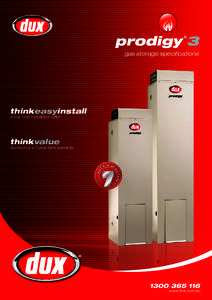 gas storage specifications  thinkeasyinstall A low cost installation offer  thinkvalue