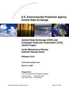 Software development process / United States Environmental Protection Agency / Software release life cycle