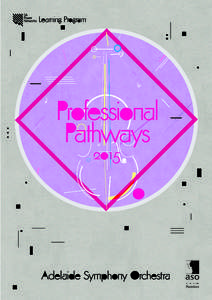 Learning Program  Professional Pathways 2015