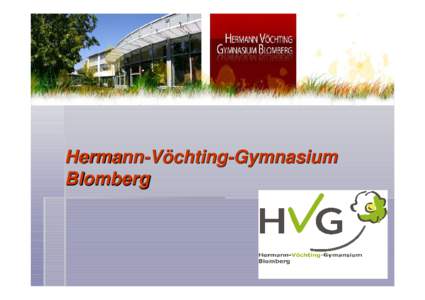 Hermann-Vöchting-Gymnasium Blomberg