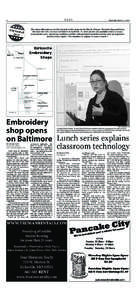 Index  2 The Index will continue its City Council profile series in the March 15 issue. The Index featured Betty McClane-Iles Feb. 16 issue and Robert Russell Feb. 23. Both articles are available online at www.