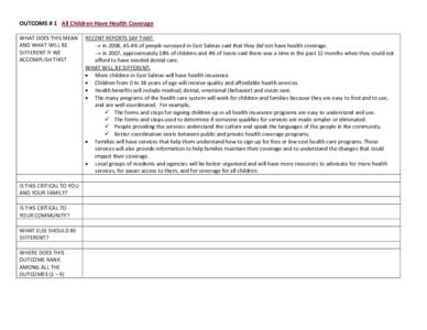 Health promotion / Community health worker / Positive youth development / Violence / Health care provider / Maternal and Child Health Bureau / Rural health / Health / Medicine / Healthcare