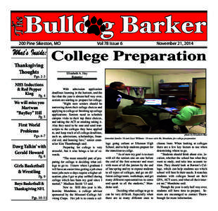 The  Bulld g Barker Vol 78 Issue[removed]Pine Sikeston, MO