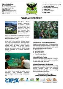CWD Company Profile 08-09