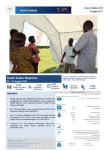 Microsoft Word - South Sudan Health Cluster Bulletin Issue _[removed]August 2014Rev3.docx