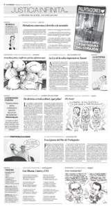 4 // EL COMERCIO / Viernes 15 de mayo delPALPITACIONES justicia infinita