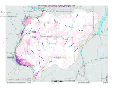 Moses Coulee Water Resource Inventory Area (WRIA) #44 Population Density: <1  <5