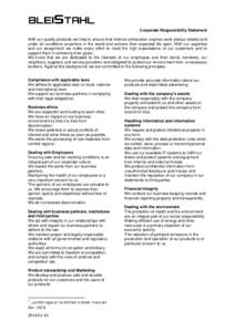 140110_Bleistahl Corporate Responsibility Statement engl (final)
