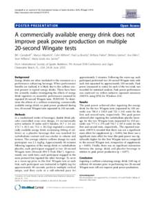 Campbell et al. Journal of the International Society of Sports Nutrition 2010, 7(Suppl 1):P10 http://www.jissn.com/content/7/S1/P10 POSTER PRESENTATION  Open Access