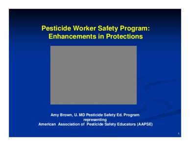 Soil contamination / Environmental health / Pesticide / Pesticides