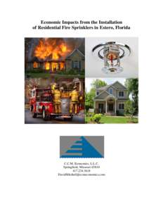 Microsoft Word - Economic Impacts from the Installation of Residential Fire Sprinklers in Estero Florida