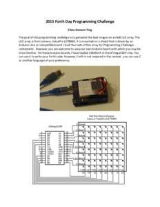 Microcontrollers / Computing / Electronics / Arduino / Software engineering / Physical computing / ATmega328 / Forth / Comparison of single-board microcontrollers
