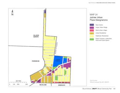 section 20: Neighbourhood Directions  MAP 24 Jubilee Urban Place Designations Town Centre