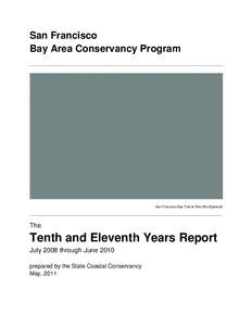 San Francisco Bay Area Conservancy Program San Francisco Bay Trail at Palo Alto Baylands  The