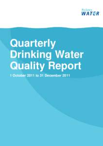 Sydney Water - Quarterly Drinking Water Quality Report Q2[removed]October-December