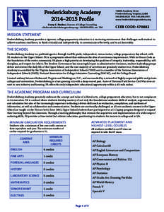 Association of American Universities / University of Virginia / University of Maryland /  College Park / University of South Carolina / Columbia University / Institute of technology / Advanced Placement / Aquinas Academy / Union County Academy for Allied Health Sciences / Education / Association of Public and Land-Grant Universities / Oak Ridge Associated Universities