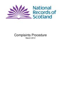 Legal documents / Legal terms / Legal professions / Complaint / Ombudsman / Ethics / Government of Scotland / Scottish Public Services Ombudsman / Law